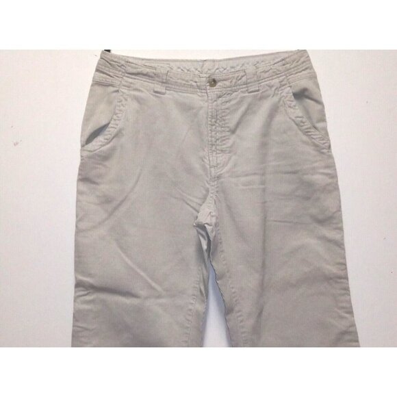 Columbia Sportswear Womens Corduroy Pants Sz 10 Nude beige Cords Outdoor cropped - Picture 3 of 9